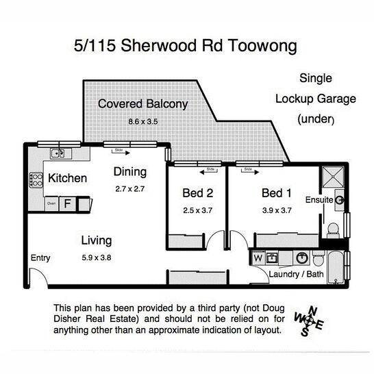 5/115 Sherwood Road, Toowong 4066, QLD Apartment Photo