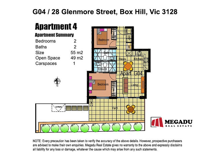 4/28 Glenmore Street, Box Hill 3128, VIC Apartment Photo