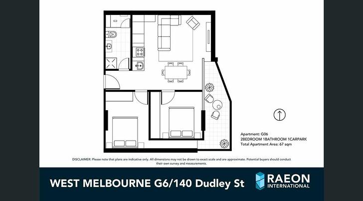G06/140 Dudley Street, West Melbourne 3003, VIC Apartment Photo